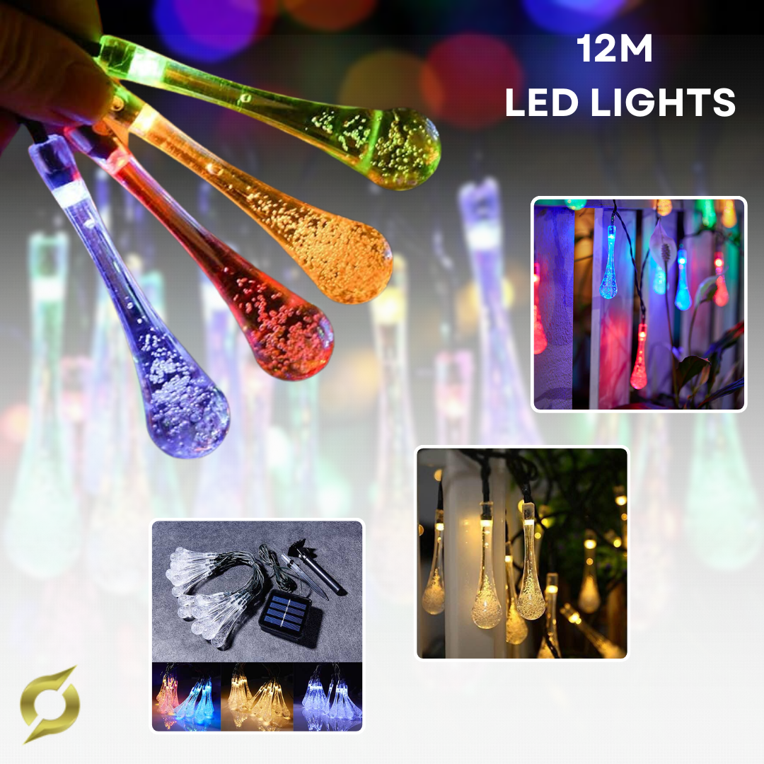 LED Svjetla U Obliku Kišne Kapi