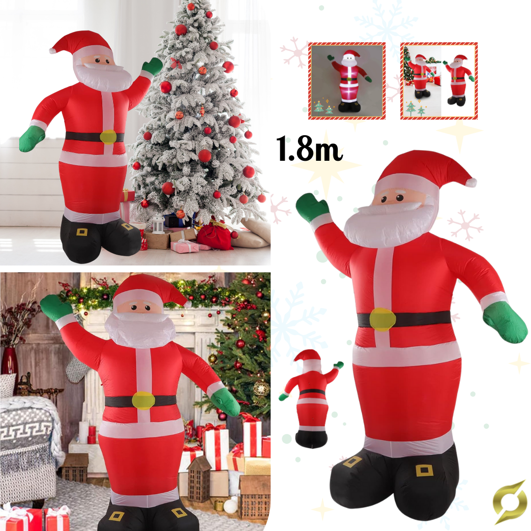 Djed božičnjak na napuhavanje