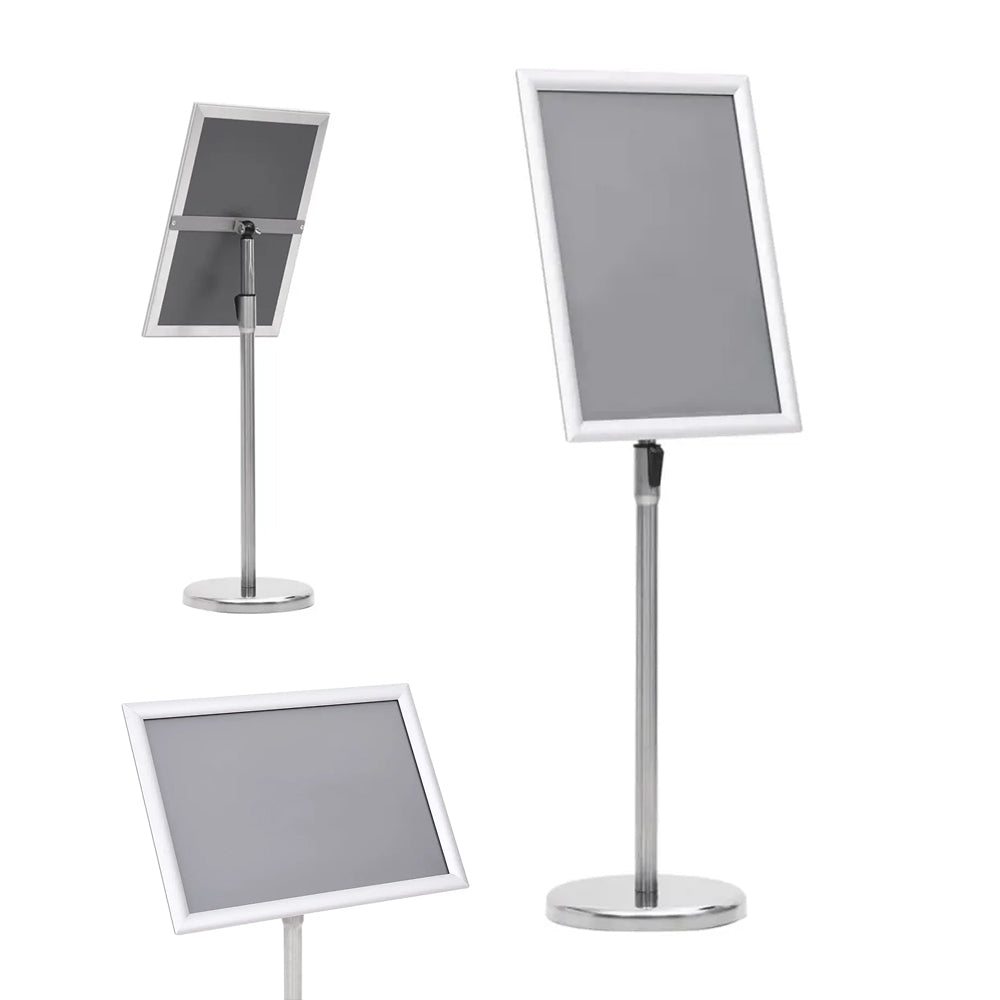 Stalak za plakate s postoljem