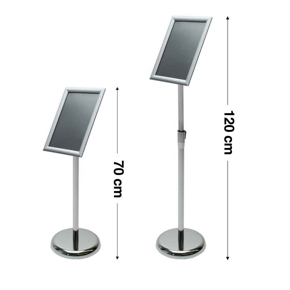 Stalak za plakate s postoljem