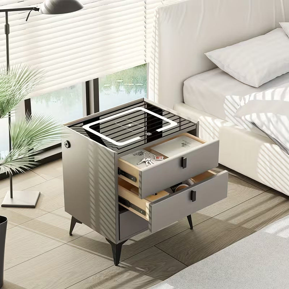 Pametni noćni ormarić s bežičnim i USB punjenjem