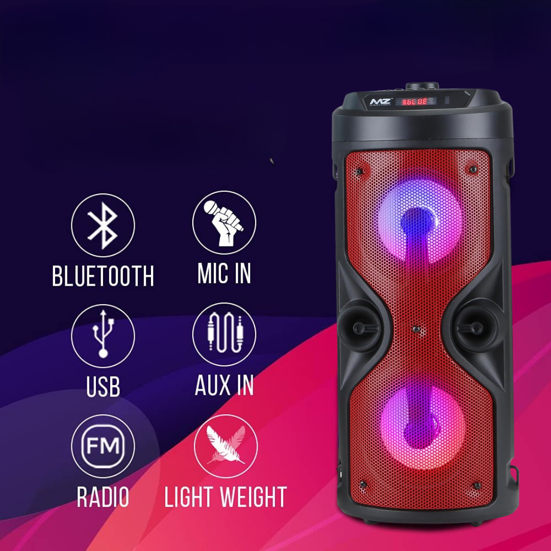 Bluetooth Zvučnik s Mikrofonom, Daljinskim i Rukohvatom