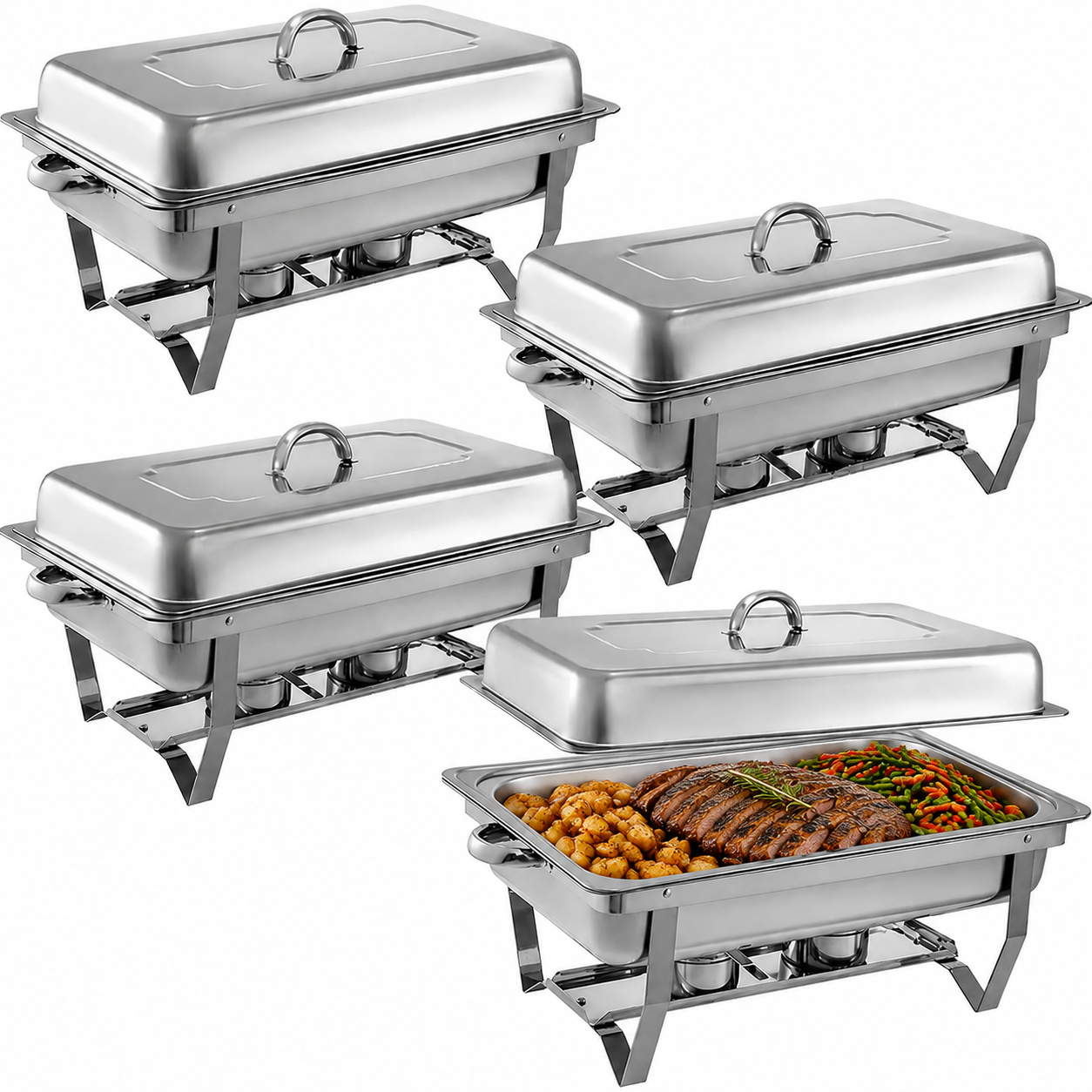 Posuda za posluživanje Chafing Lux – INOX 11 L