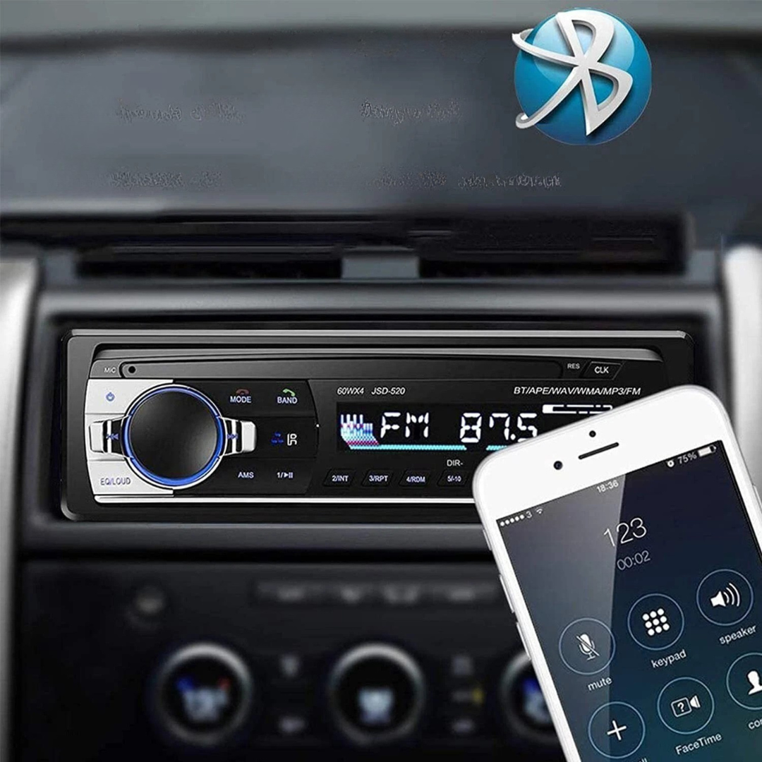 Auto Radio MP3 Player s USB, AUX i Bluetooth funkcijama