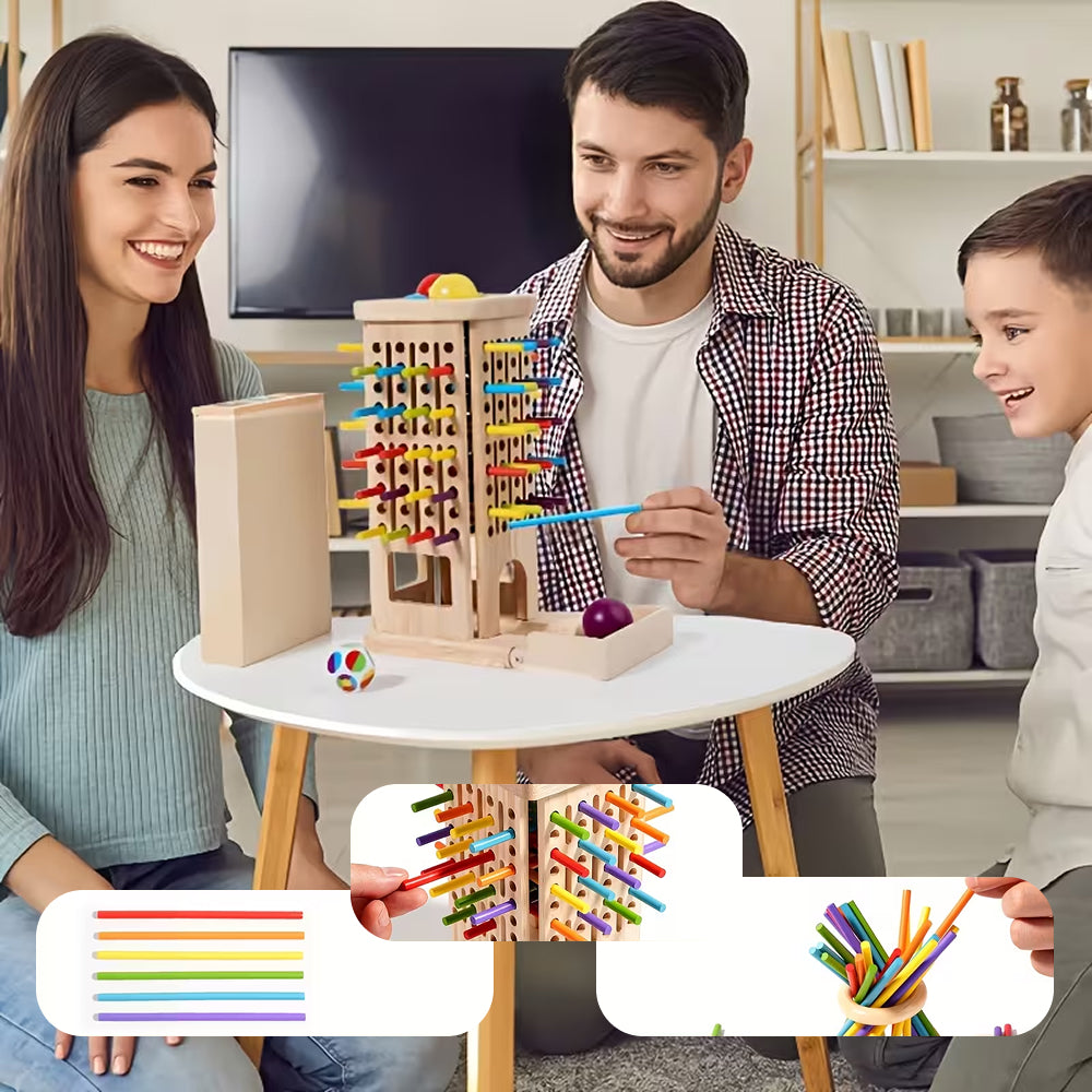 3 u 1 Drvena igra spretnosti | TowerPlay