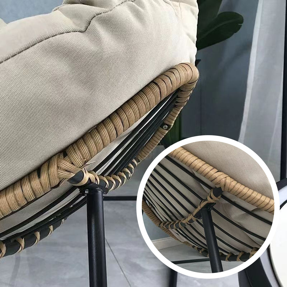 XXL Nordijska fotelja za ljuljanje