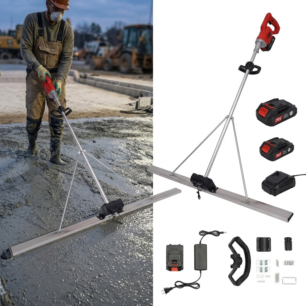 Aku vibro letvu za beton - 1,5 Metara