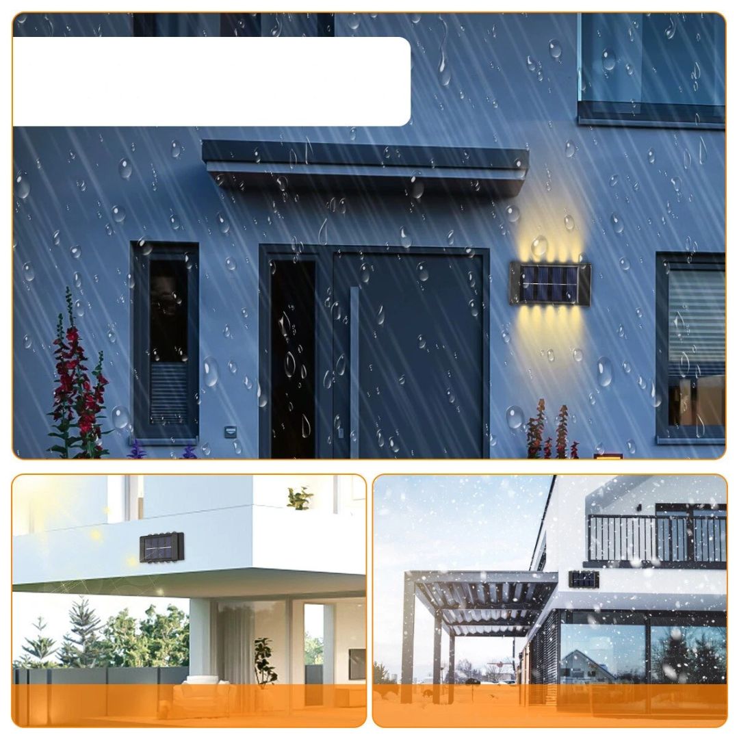 Solarne Zidne Lampe 2 Kom