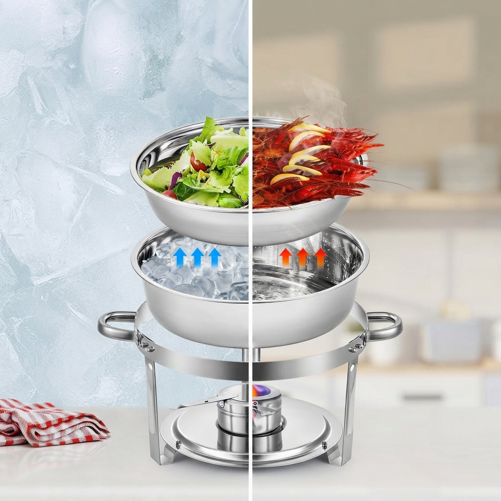 Posuda za posluživanje – INOX 6 L / 5 L