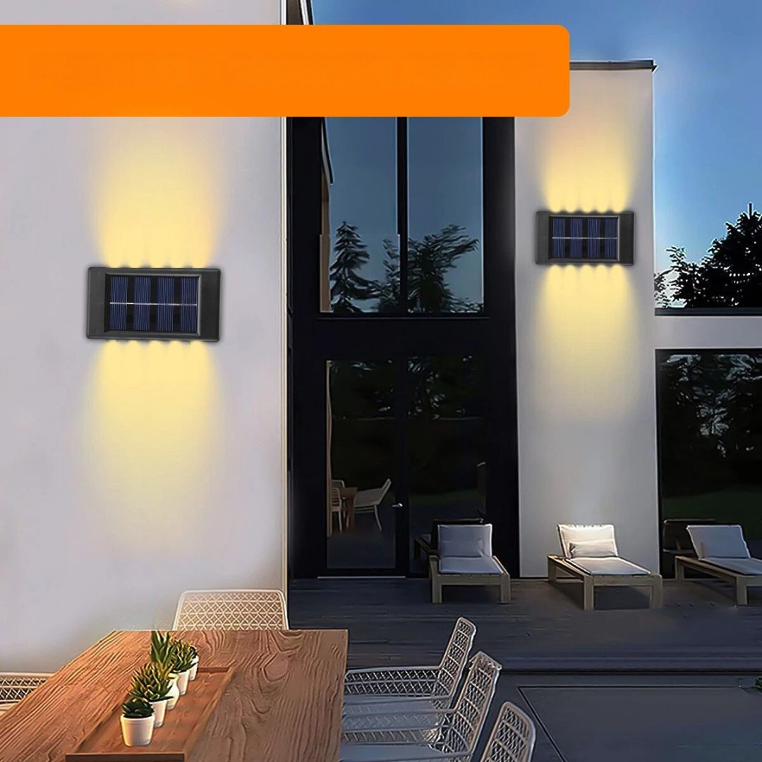 Solarne Zidne Lampe 2 Kom