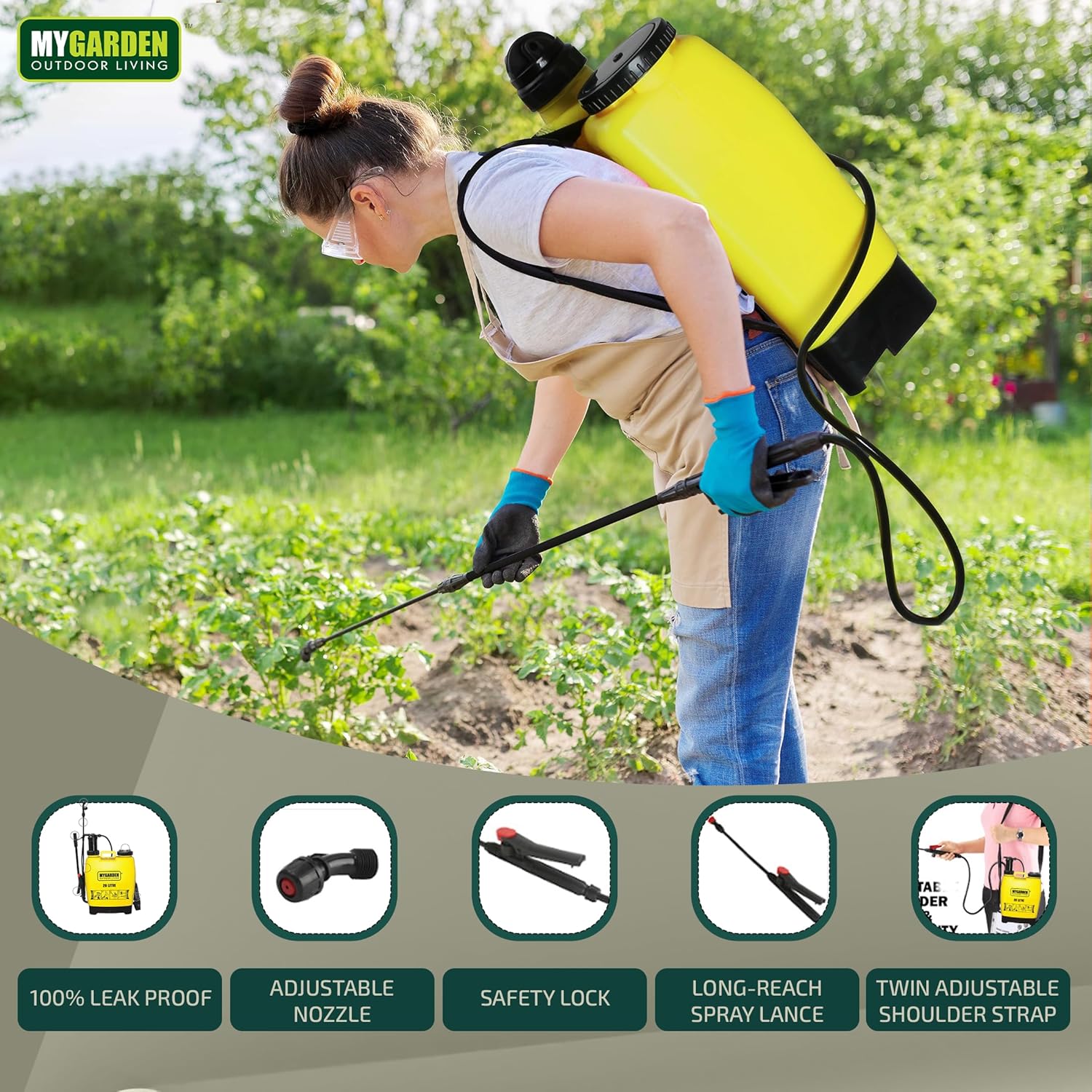 Leđna Prskalica za Herbicide 20L