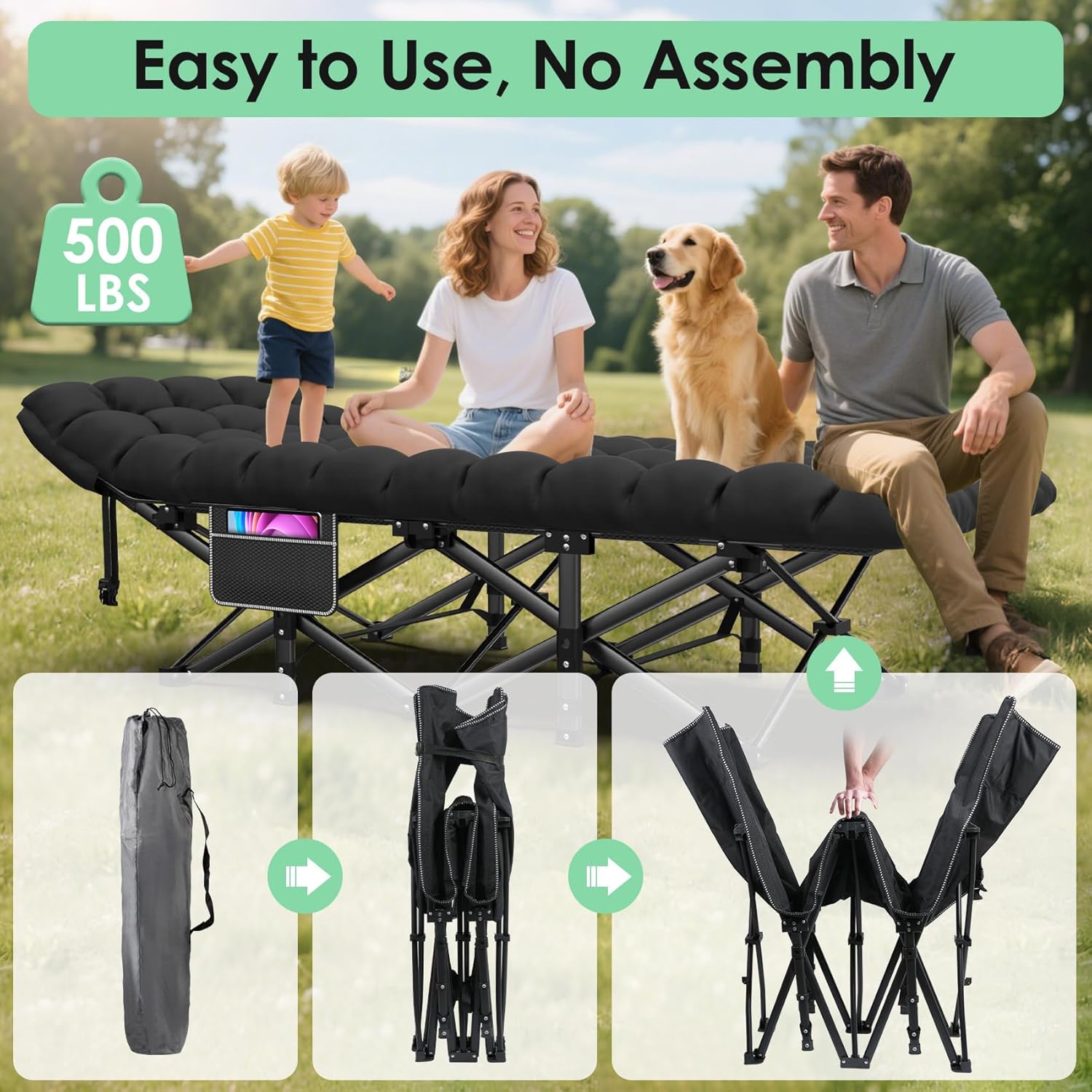 Preklopni krevet za kampiranje