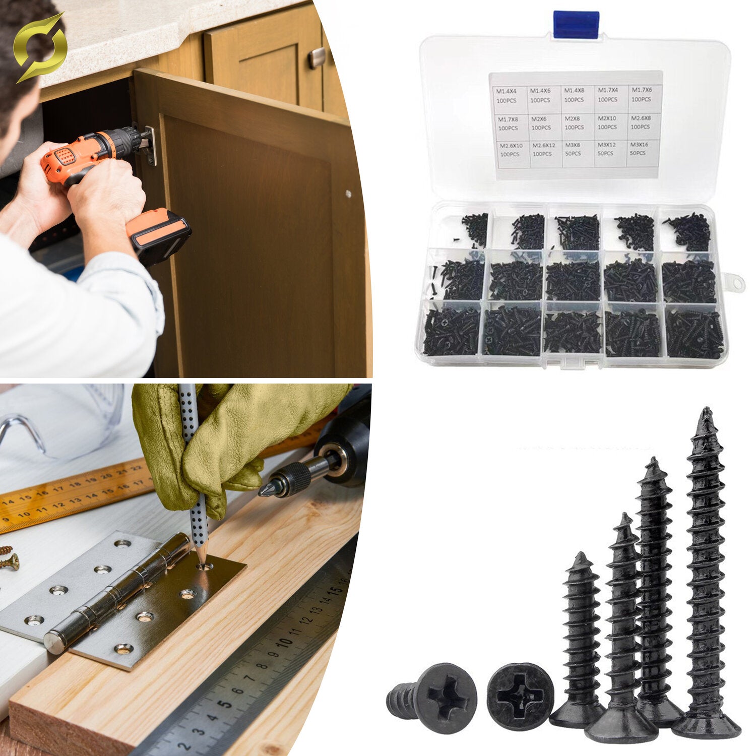 Set Višenamijenskih Šarafa 750 Kom