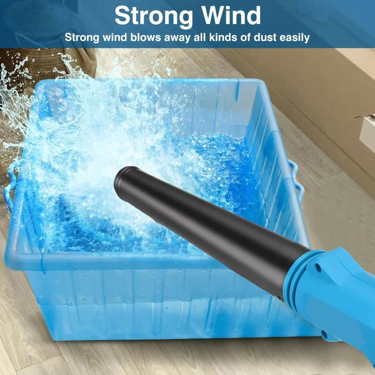 Straus Tech 2u1 Aku puhač i usisavač + 2 Baterije