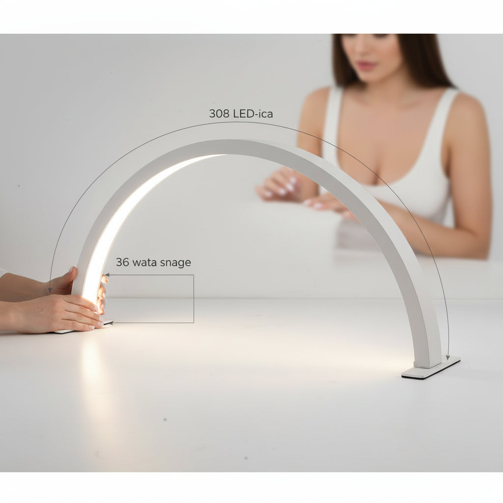 Profesionalna luxy nail lampa 77x33 cm