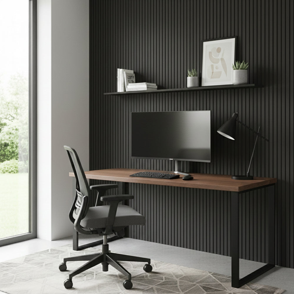 Akustični panel -Dimljeni tamni hrast - 280cm x 60 cm