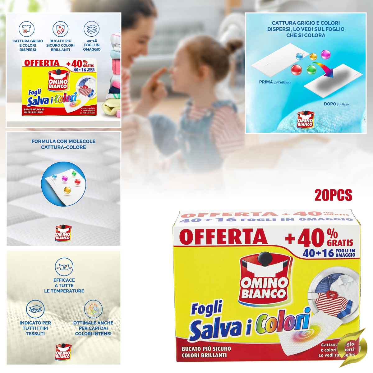 Maramice Za Upijanje Boje 20 Kom