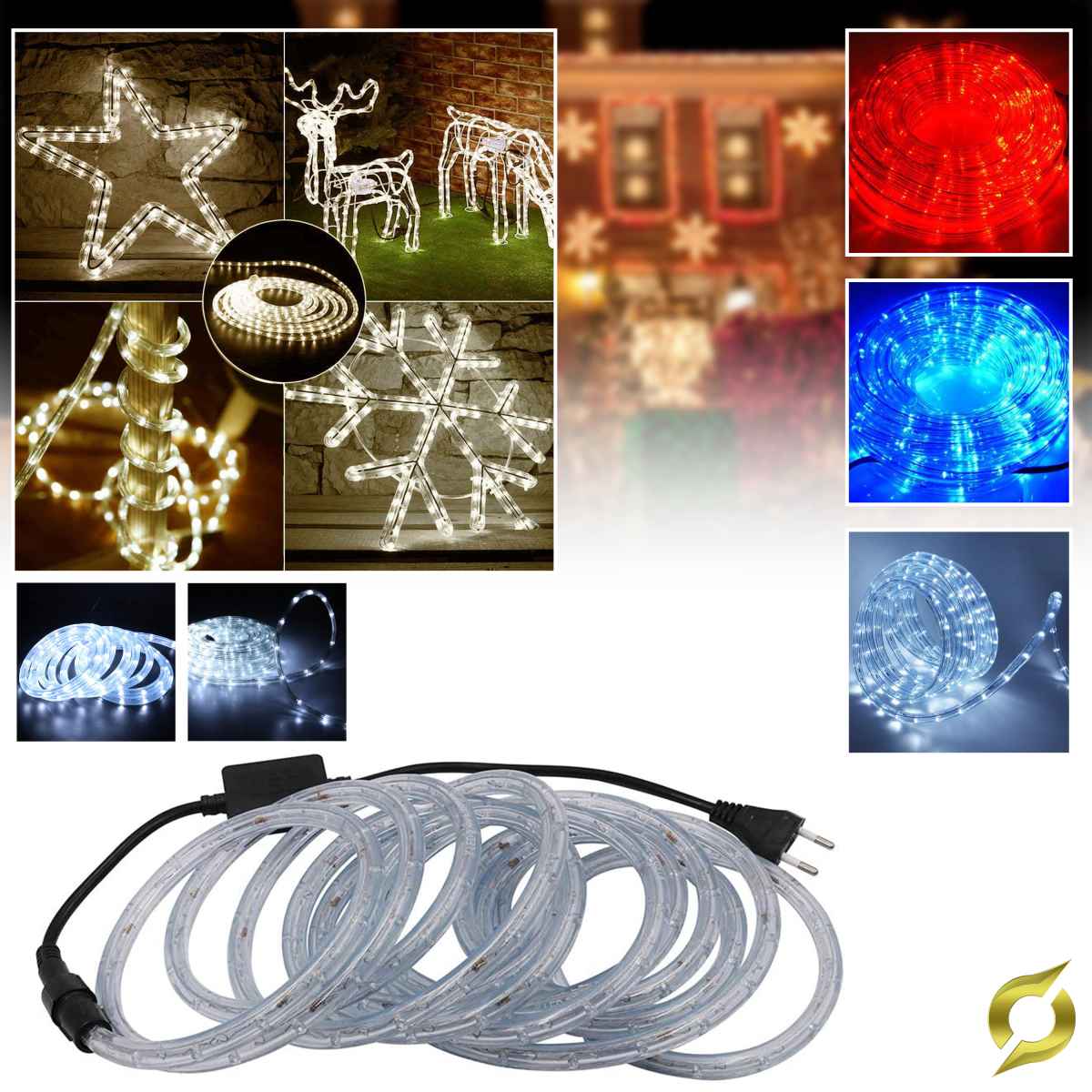 Led Ukrasno Svjetlee Crijevo