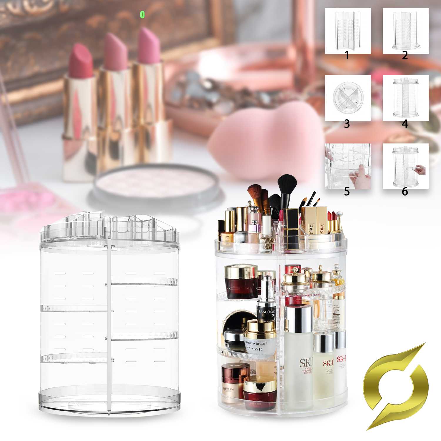 Flawless® Cosmetics Organizator Kozmetike