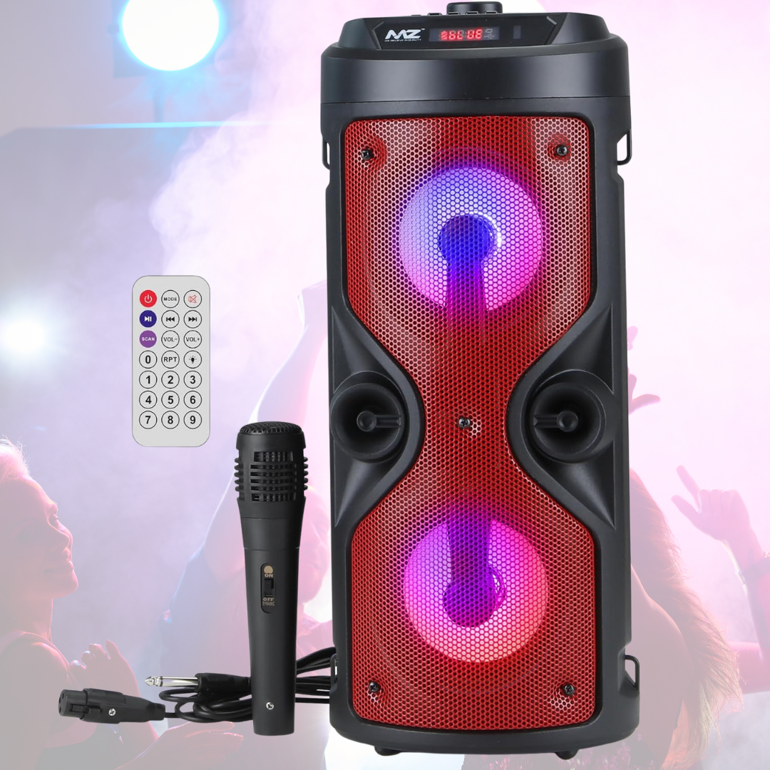 Bluetooth Zvučnik s Mikrofonom, Daljinskim i Rukohvatom