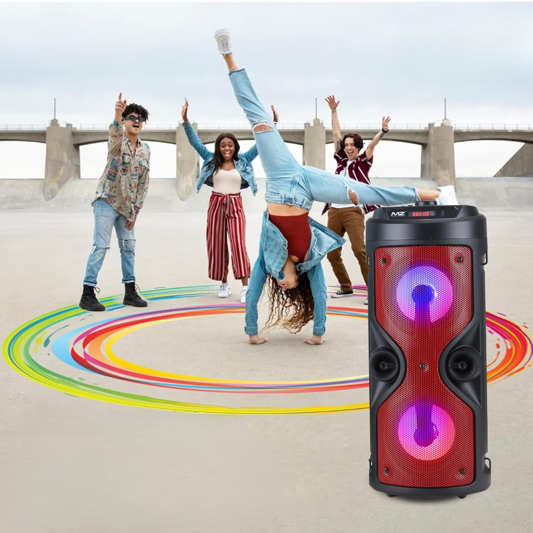 Bluetooth Zvučnik s Mikrofonom, Daljinskim i Rukohvatom