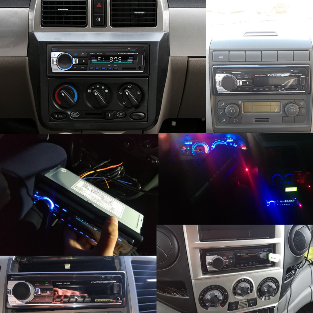 Auto Radio MP3 Player s USB, AUX i Bluetooth funkcijama
