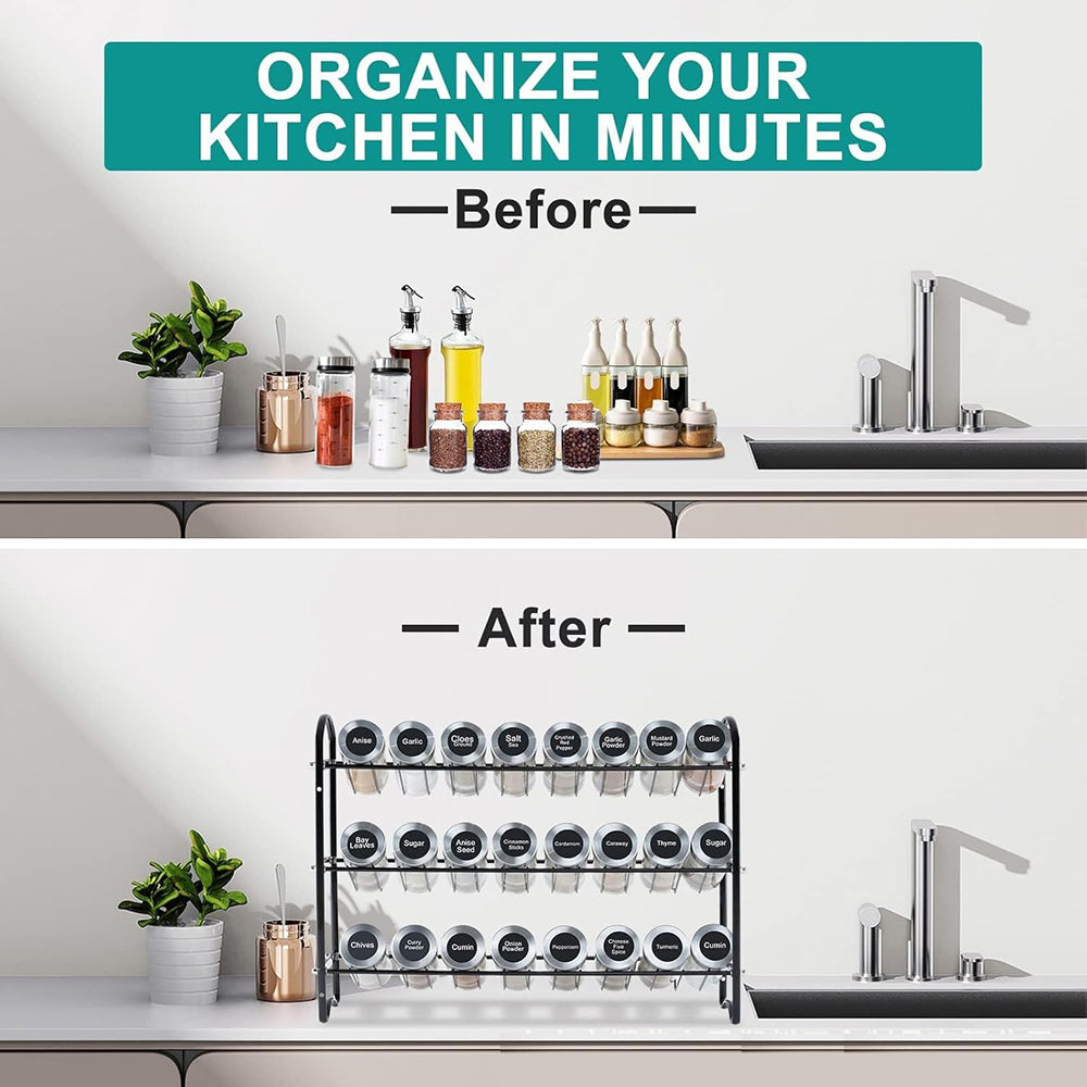 Staklenke za začine - set od 24 komada