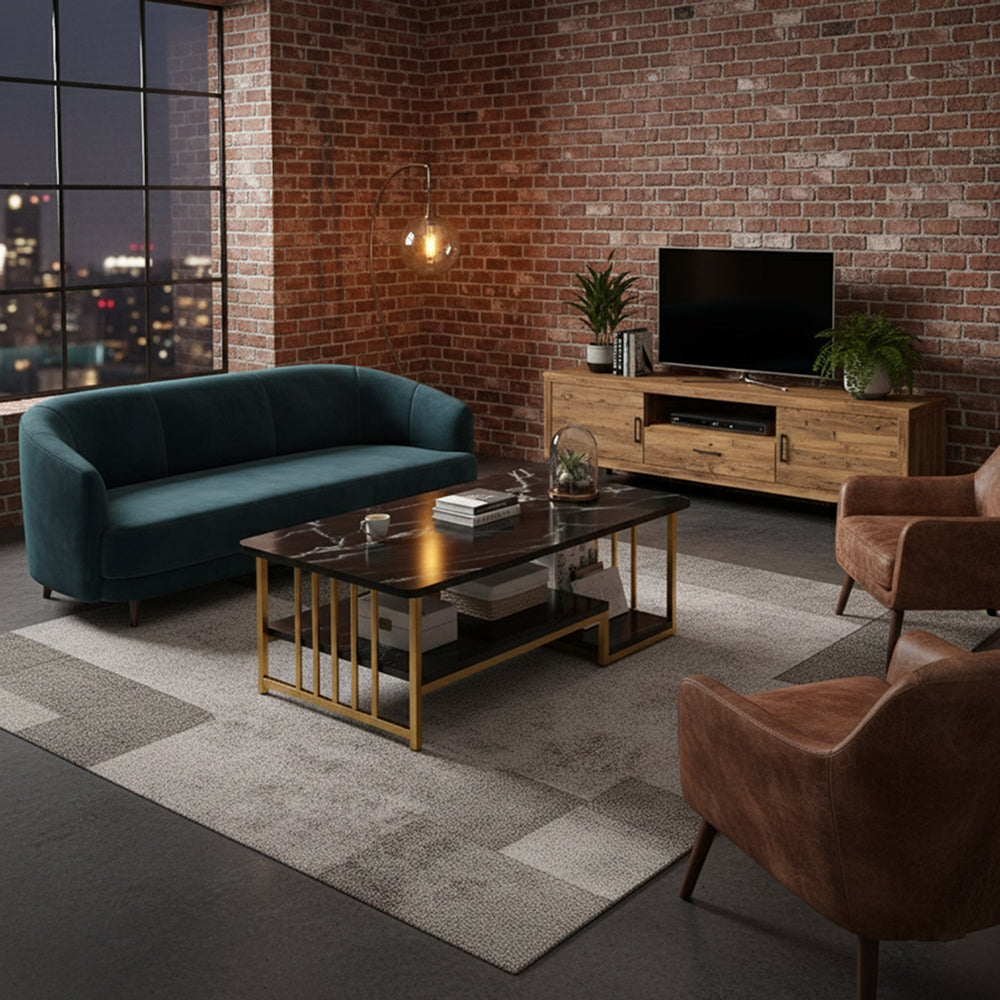 Prostrani mramorni stol