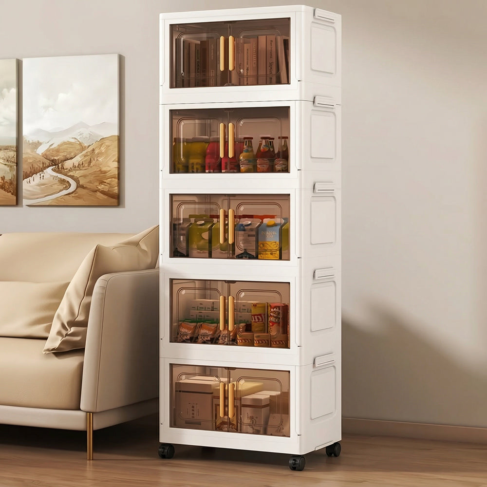 Sklopivi ormar s 5 razina