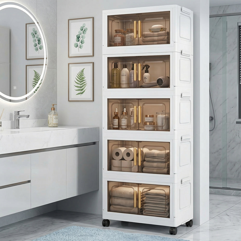 Sklopivi ormar s 5 razina