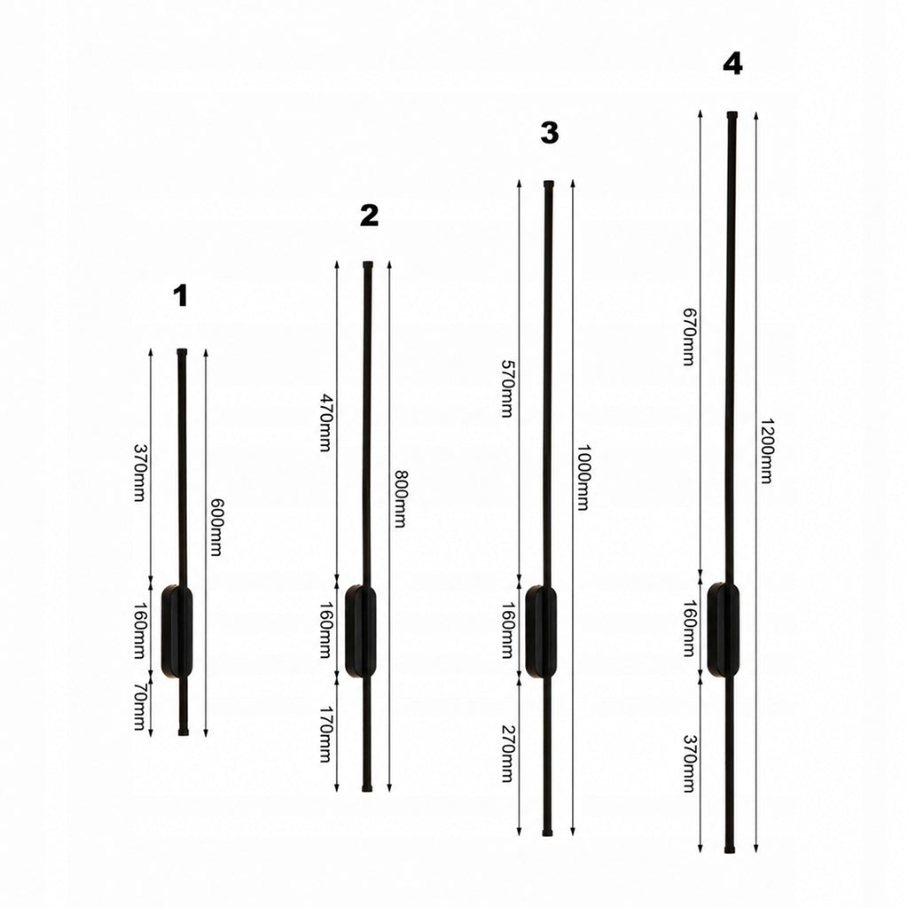 Slim LED zidna lampa