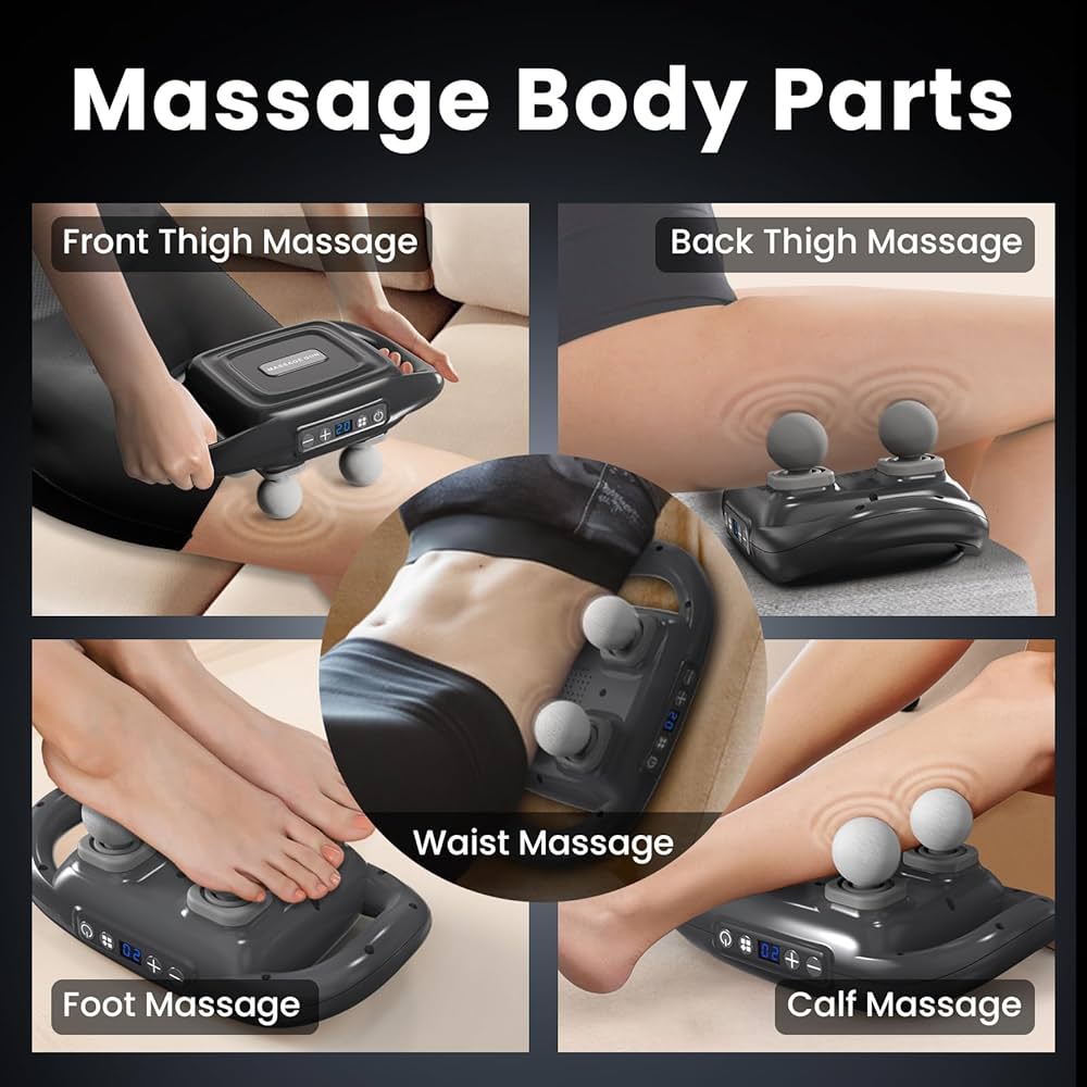 SHIATSU S 4 ROTIRAJUĆE MASAŽNE GLAVE