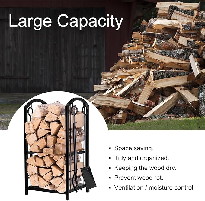 Kamin za drva + alati