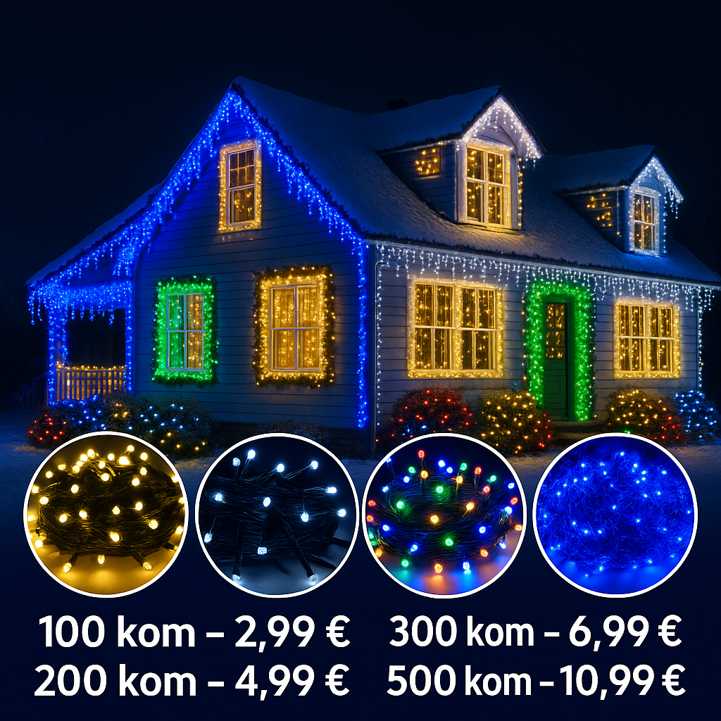 LED BOŽIĆNE LAMPICE