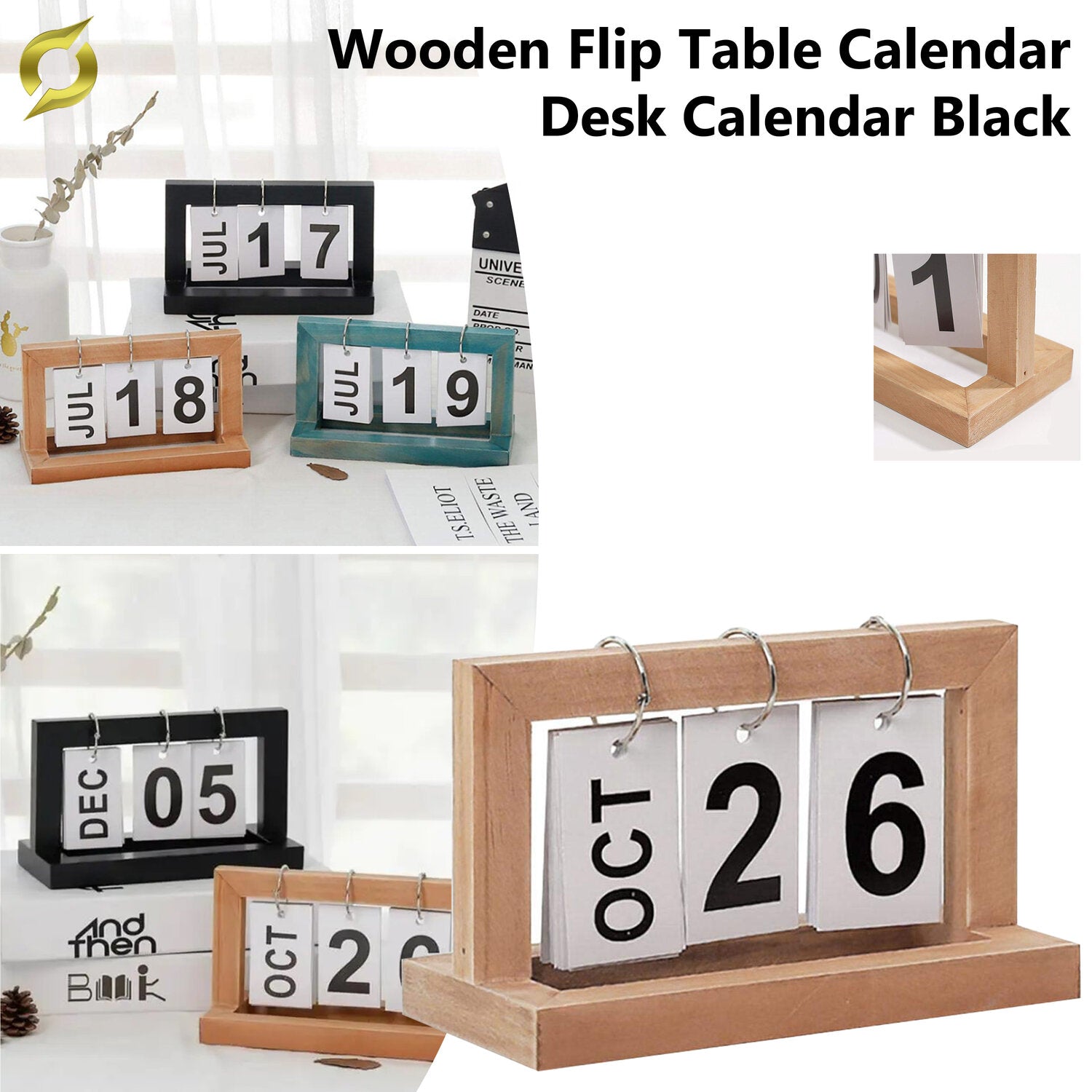 Drveni Stolni Kalendar | WoodWise