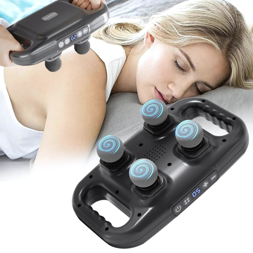 SHIATSU S 4 ROTIRAJUĆE MASAŽNE GLAVE